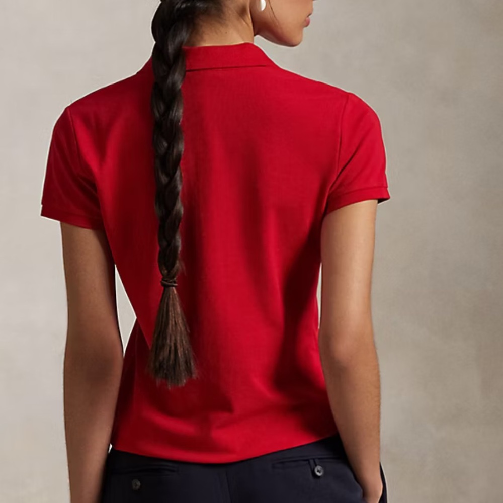 NWT Ralph Lauren POLO Skinny Fit Holiday Tartan in Cruise Red. Women’s M - Picture 8 of 10